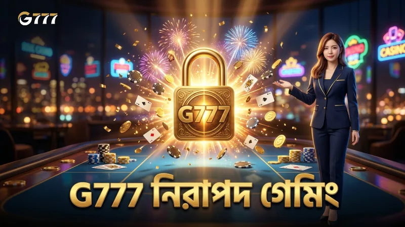 নিরাপত্তা ও দায়িত্বশীল গেমিংয়ে G777-এর অঙ্গীকার।