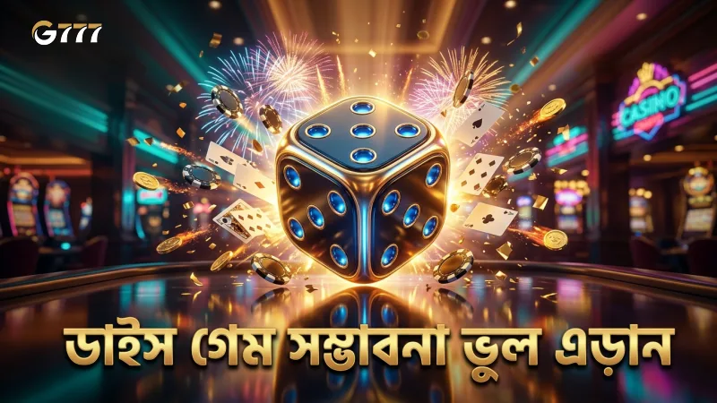 ডাইস গেমের সম্ভাবনা ভুল বোঝার ফলে ক্ষতি এড়িয়ে চলুন