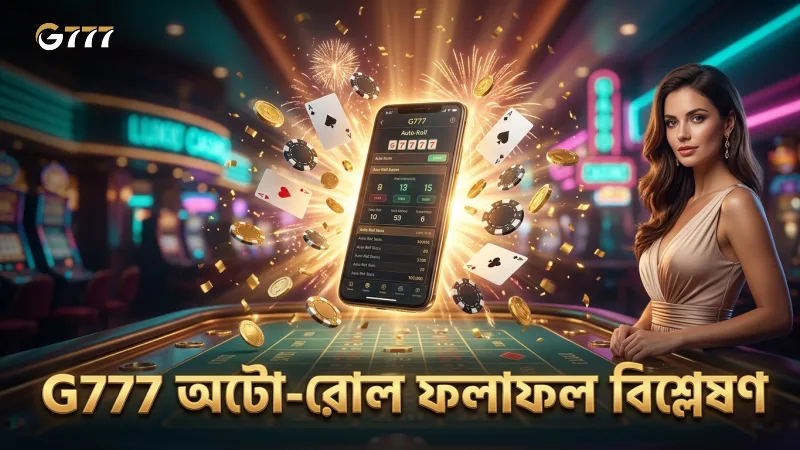 G777 এর অটো-রোল পরীক্ষায় পাওয়া ফলাফল বিশ্লেষণ করুন