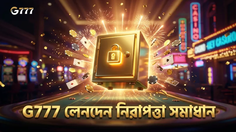 লেনদেন ও নিরাপত্তায় G777 এর কার্যকর সমাধান অনুসরণ করুন