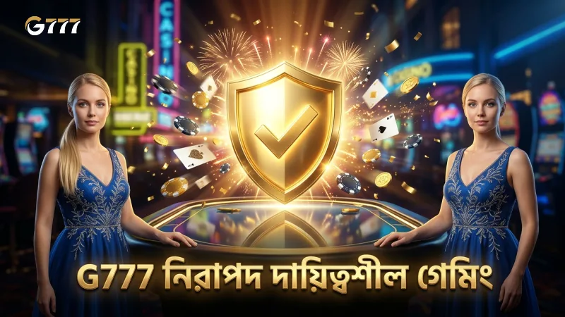 নিরাপত্তা ও দায়িত্বশীল গেমিংয়ে G777 এর গুরুত্ব অনুধাবন করুন