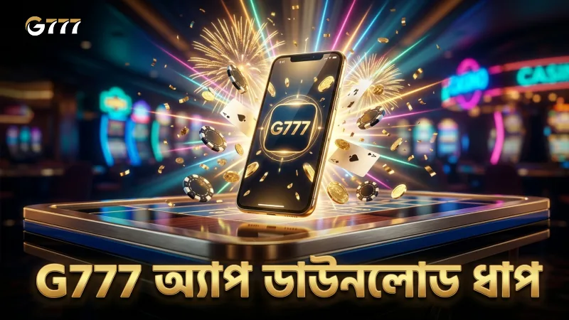 G777 অ্যাপ ডাউনলোডে সঠিক ধাপগুলো অনুসরণ করুন