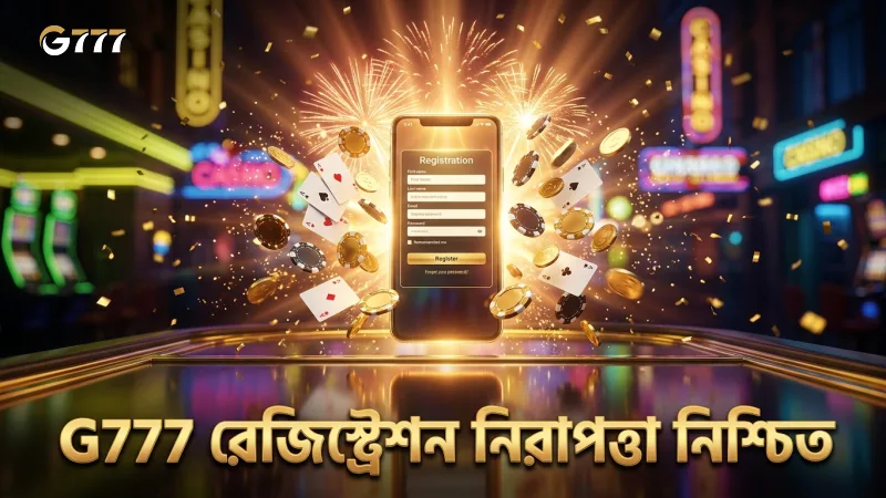 G777 রেজিস্ট্রেশন ধাপে সঠিক তথ্য প্রদান নিশ্চিত করে নিরাপত্তা
