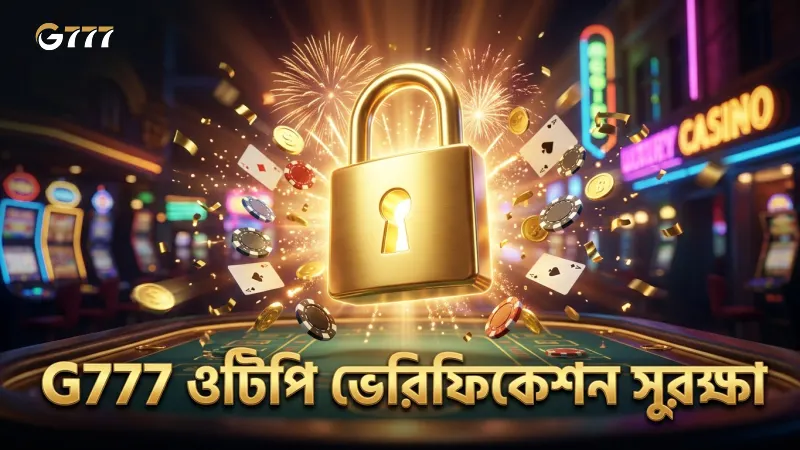 G777 ওটিপি ভেরিফিকেশন প্রক্রিয়া অ্যাকাউন্ট সুরক্ষায় সহায়ক