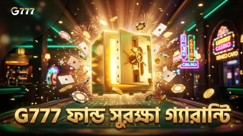 নিরাপত্তা ব্যবস্থা ফান্ড সুরক্ষায় G777 কে নির্ভরযোগ্য করে তোলে