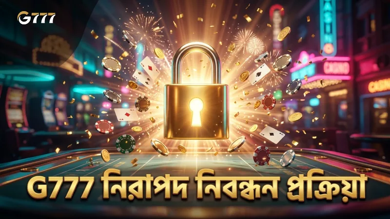 G777 প্ল্যাটফর্মে নিরাপদ নিবন্ধন ও ভেরিফিকেশন নিশ্চিত করে।