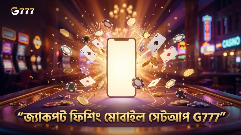 জ্যাকপট ফিশিং মোবাইলে সঠিক সেটআপ প্রয়োজন