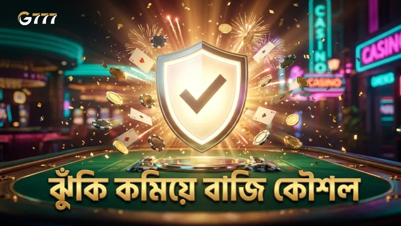 সফল বাজির জন্য ঝুঁকি ব্যবস্থাপনা ও কৌশল অপরিহার্য।