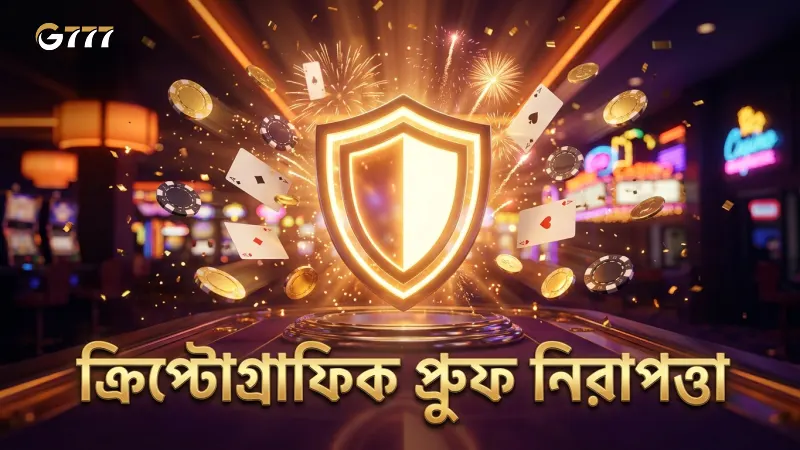 প্রভলি ফেয়ার ক্রিপ্টোগ্রাফিক প্রুফের মাধ্যমে নিরাপত্তা নিশ্চিত।