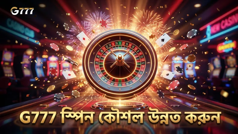 G777 ব্র্যান্ডের স্পিন কৌশল উন্নত করে জেতার সম্ভাবনা বাড়ান
