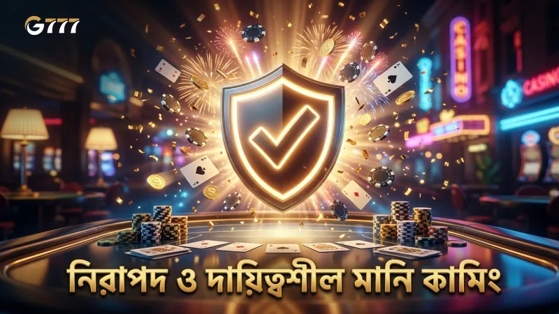 স্বচ্ছতা ও নিরাপত্তায় মানি কামিং-এ দায়িত্বশীল গেমিং নিশ্চিত করুন