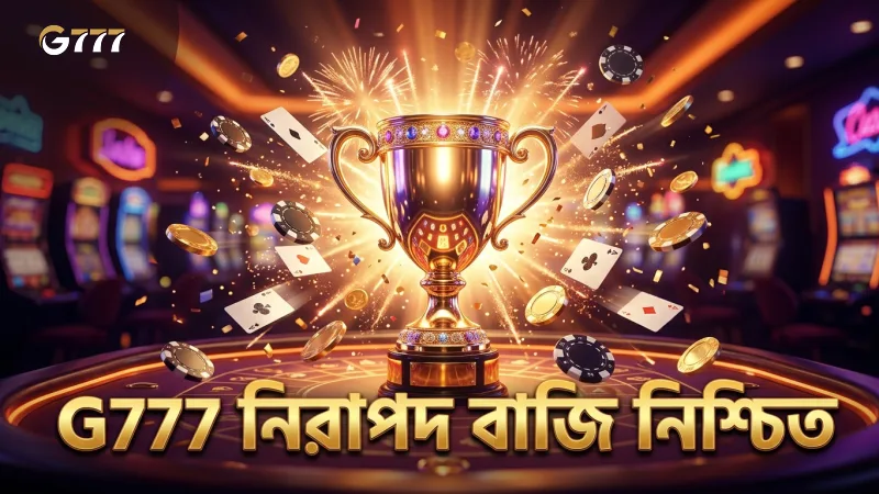 নিরাপদ বাজির জন্য G777 এর বিশ্বস্ততা নিশ্চিত করুন