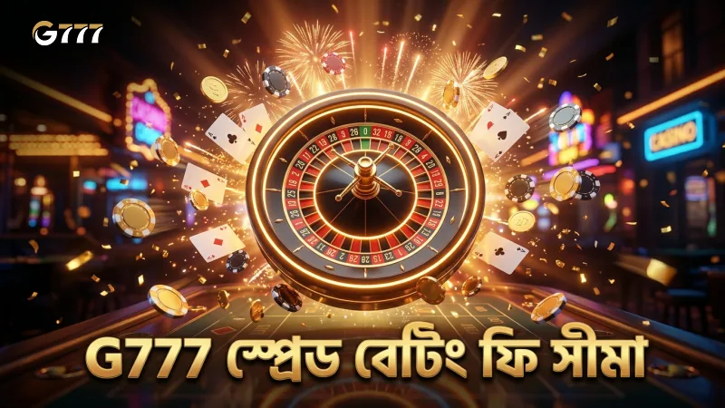 G777 প্ল্যাটফর্মে স্প্রেড বেটিংয়ের ফি ও সীমাবদ্ধতা স্পষ্ট।