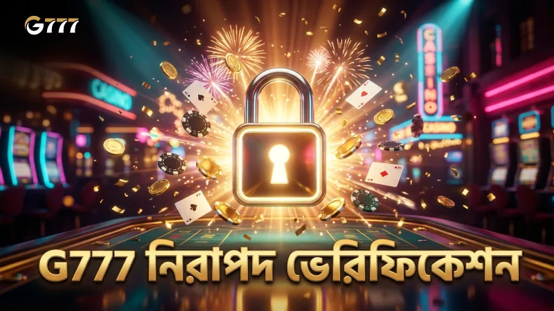 G777 ভেরিফিকেশন সিস্টেম নিরাপদ বেটিং নিশ্চিত করে