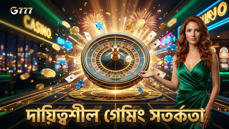 সতর্কতা ও সাহায্য গ্রহণ দায়িত্বশীল গেমিংয়ের মূল।