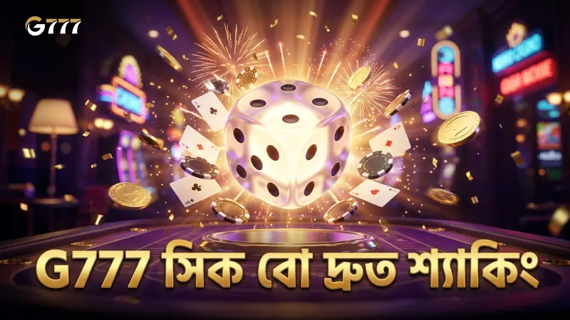 সিক বো ডাইস শ্যাকারের স্বচ্ছ ও দ্রুত প্রক্রিয়া G777-এ নিশ্চিত।