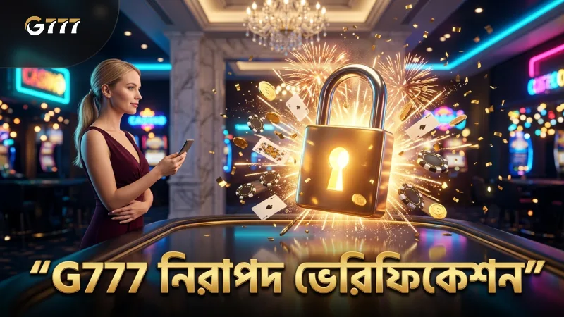 G777 এর নিরাপদ ভেরিফিকেশন সিস্টেম ব্যবহার করে নিরাপত্তা নিশ্চিত করুন।