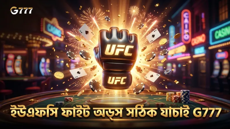 ইউএফসি ফাইট অডস যাচাই করে সঠিক সিদ্ধান্ত নিন